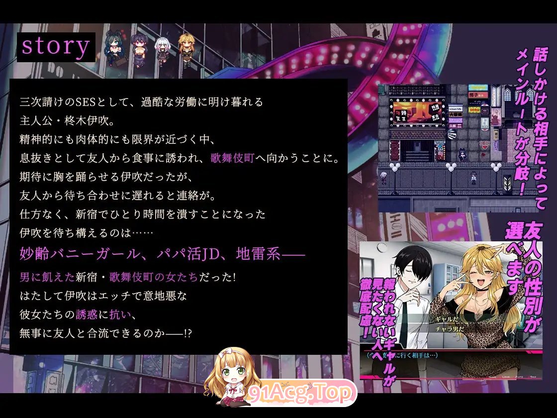 [RPG/汉化]哥哥，在闲着吗？在歌舞伎町被逆向搭讪，已经结束了 挂载AI汉化版+存档+DLC[大更新/追加DLC][FM/1.7G/百度]-第15张-游戏-飞雪ACG