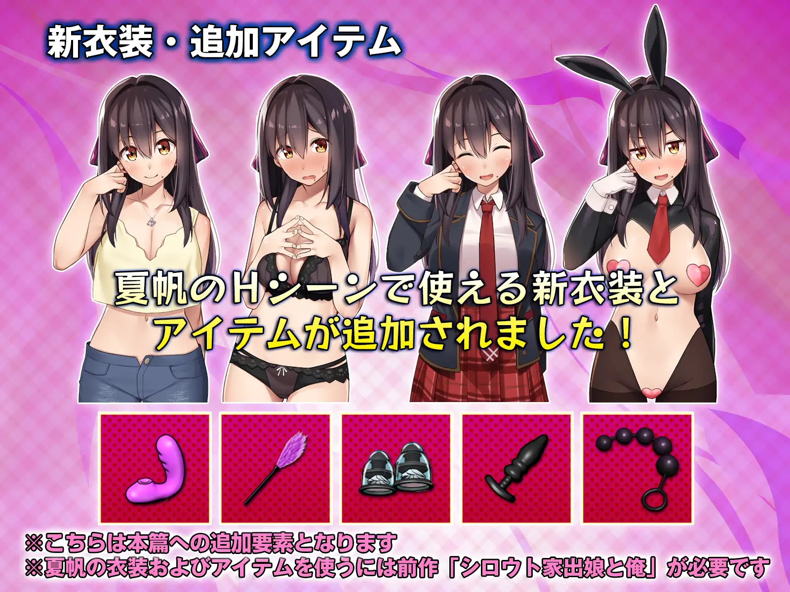 [精品SLG/汉化/DLC内容追加]外行离家少女与我 シロウト家出娘と俺 Sweet Days v1.04upd1 AI汉化+官中本篇[FM/百度/2.5G]-第6张-游戏-飞雪ACG