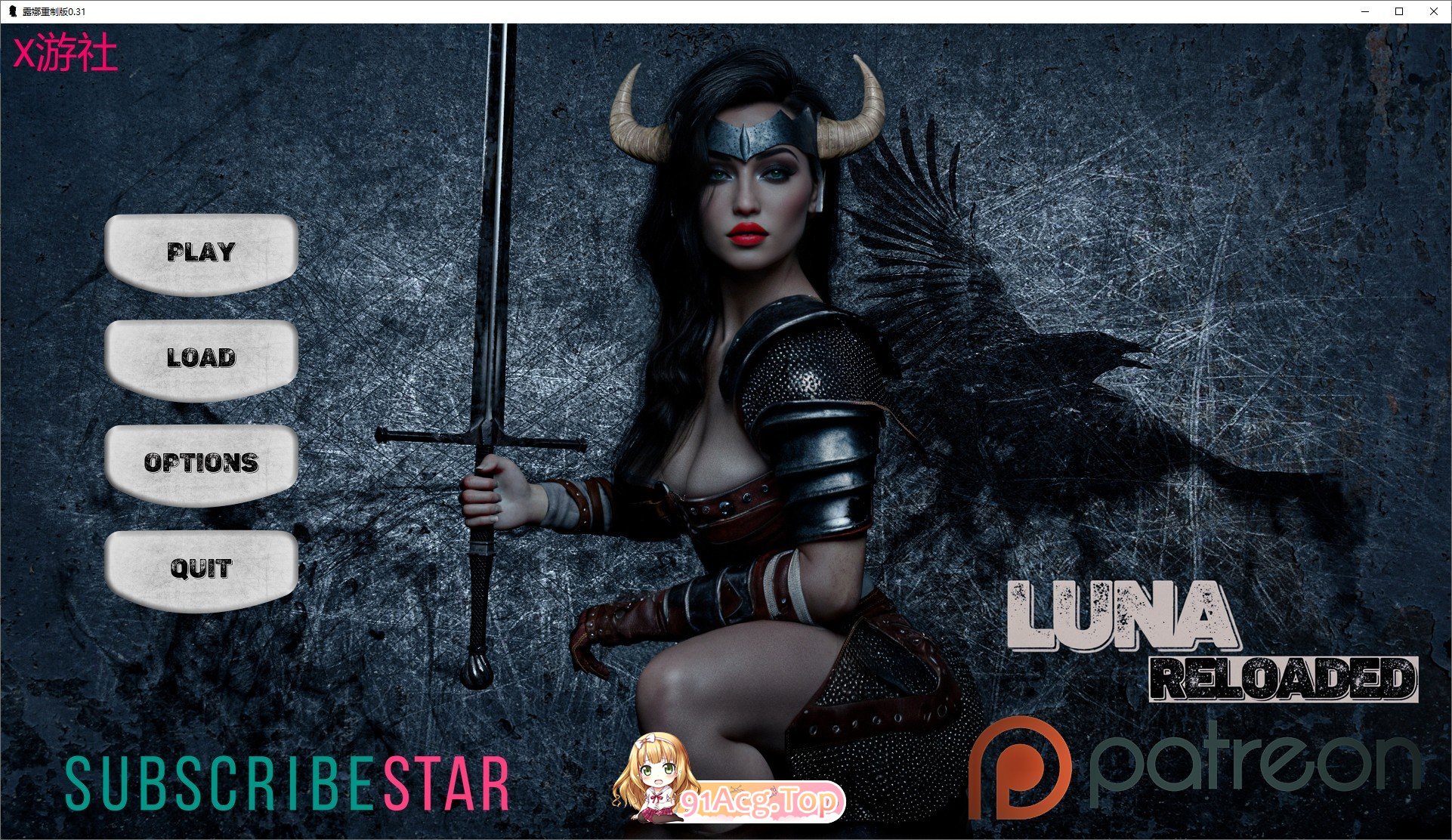 [欧美SLG/汉化]露娜重装上阵V0.31 AI汉化版[PC+安卓][FM/7.4G/百度]-第1张-游戏-飞雪ACG