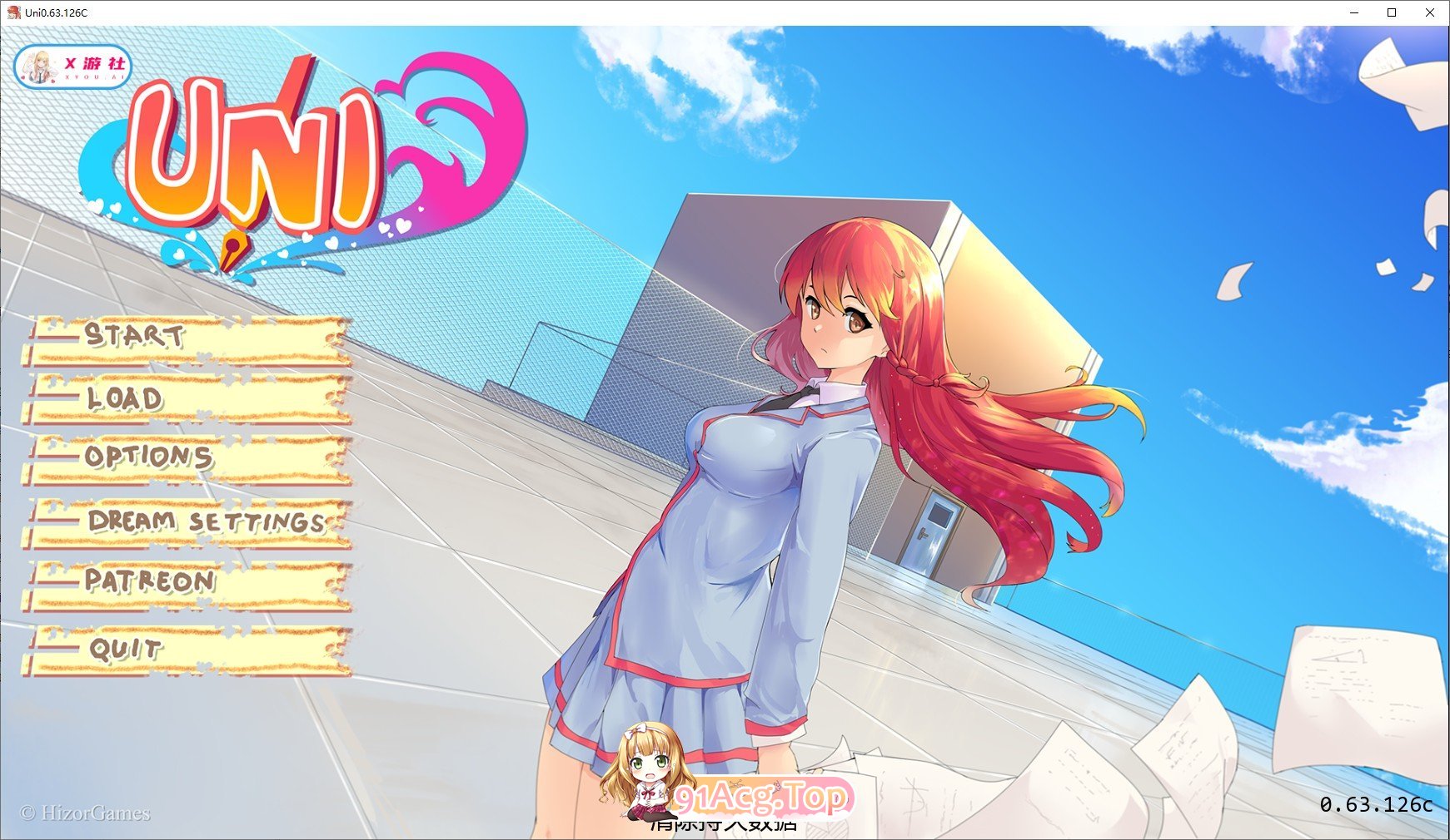 [高自由SLG/汉化]大学生活：Uni Ver0.63.126C AI汉化版[更新][PC+安卓][FM/4.8G/百度]-第1张-游戏-飞雪ACG