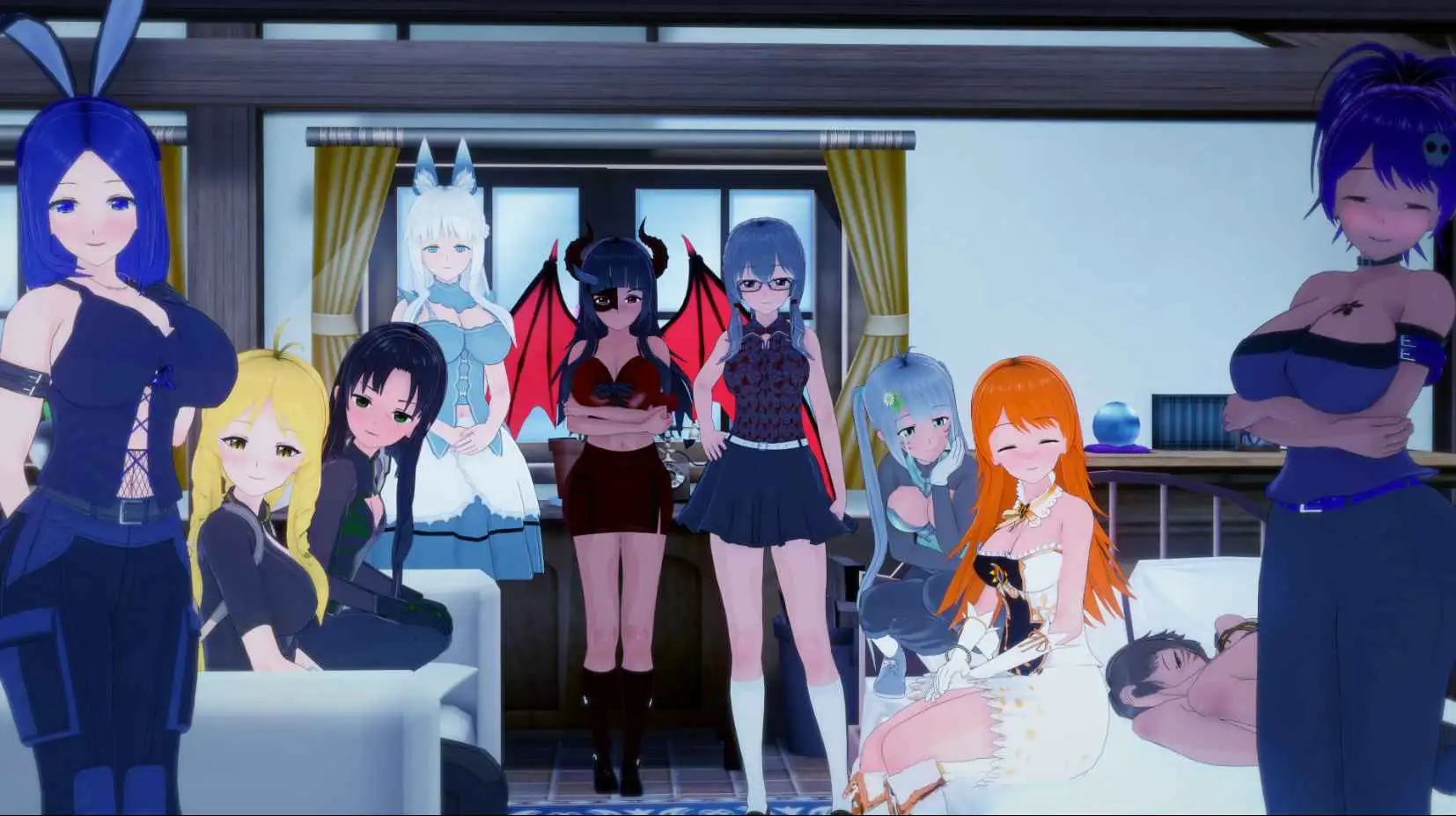 【日系SLG/汉化/完结】半个英雄后宫v1.0完结 AI版【PC+安卓/6.08G/更新】-第2张-游戏-飞雪ACG