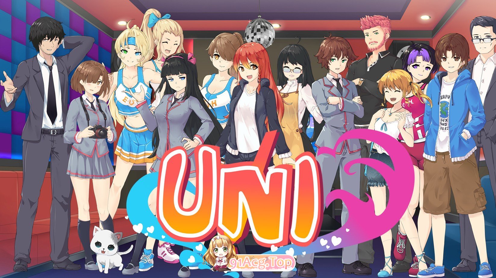 [高自由SLG/汉化]大学生活：Uni Ver0.63.126C AI汉化版[更新][PC+安卓][FM/4.8G/百度]-第3张-游戏-飞雪ACG