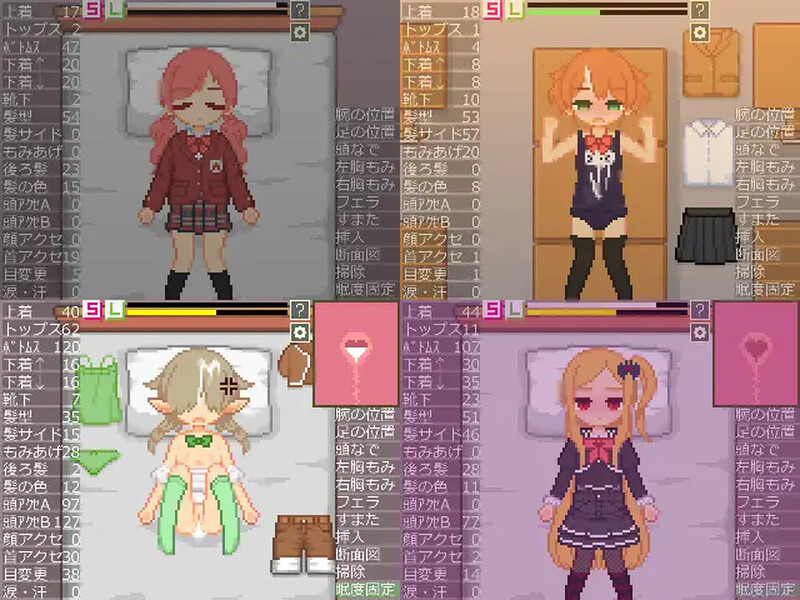 DL1月新坐【互动SLG/像素权冻泰/汉化】 奂庄典阵模拟（着せ替えドットシミュ）V1.0 AI汉化【800MB/FM-百度直连】-第2张-游戏-飞雪ACG