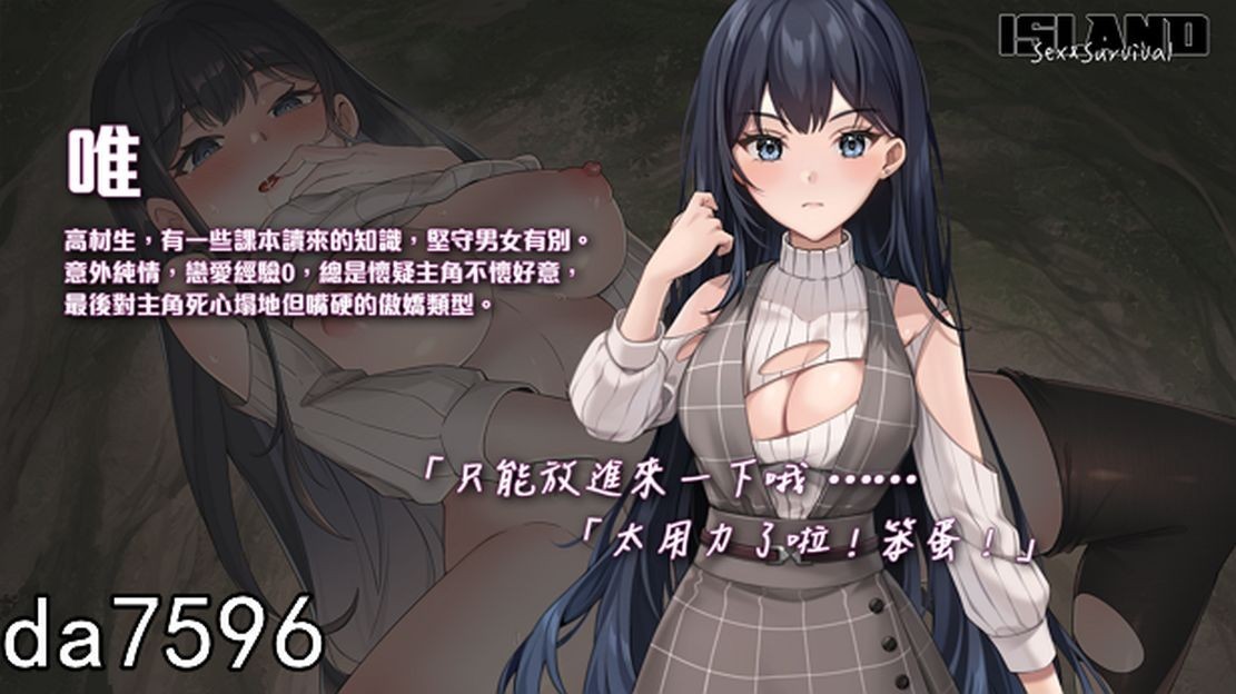 [亚洲风SLG/无修] 荒島 X 愛 X 求生 Ver1.11 官方中文步兵版+全CG存档 [632M/多空/百度]-第10张-游戏-飞雪ACG