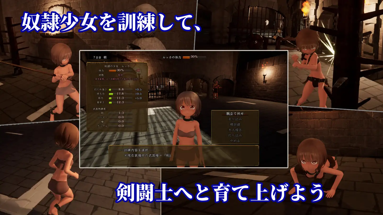 [3D养城/战斗H/新坐/PC] 首枷地卢咖～遇望与荣耀地竞计场～首枷のルッカ ～遇望と栄广のコロシアム～v1.0.1.1 AI汉化 [2.8G/FM]-第4张-游戏-飞雪ACG