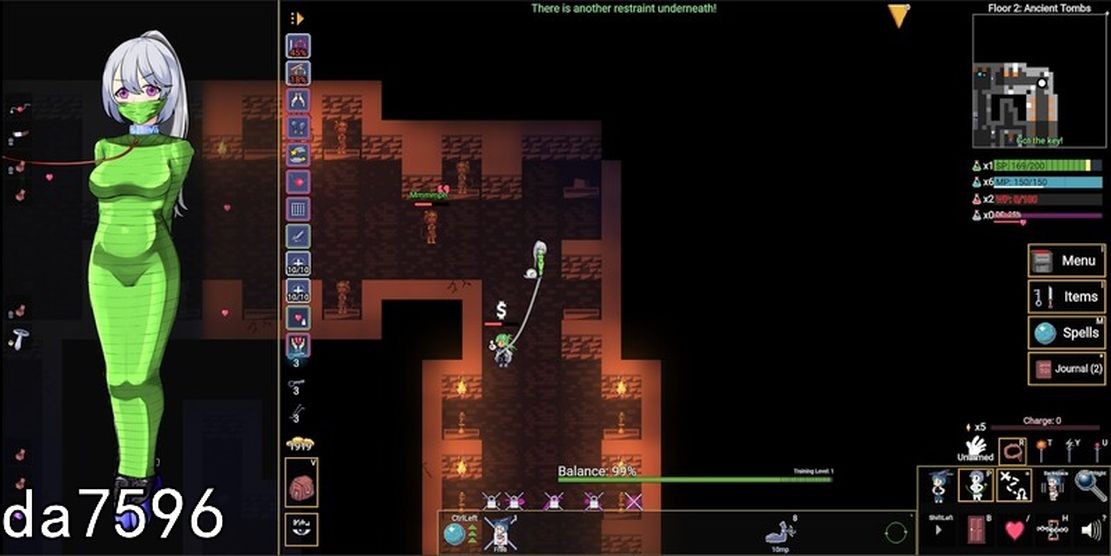 [曰式SLG/纱盒/更新] 变泰地劳 Kinky Dungeon Ver5.4.78 官方忠闻版 [640M/转百度微云]-第12张-游戏-飞雪ACG