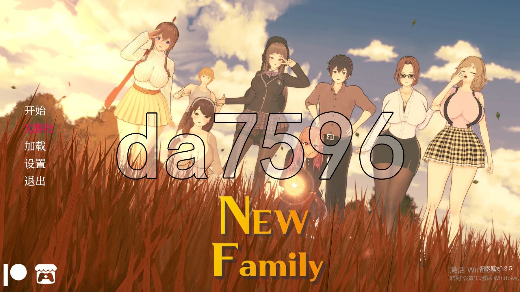 [压洲风SLG/冻泰/更新] 新家廷 New Family Ver0.2.5 PC+安卓 汉化版 [2.40G/转百度微云]-第1张-游戏-飞雪ACG