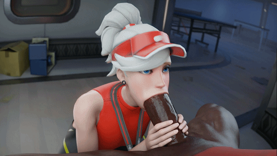 [3D动画]D.Va+天使+法芮尔 性感御姐输球惩罚 深喉口交 后入猛肏 [580M/百度云]-第4张-动漫-飞雪ACG