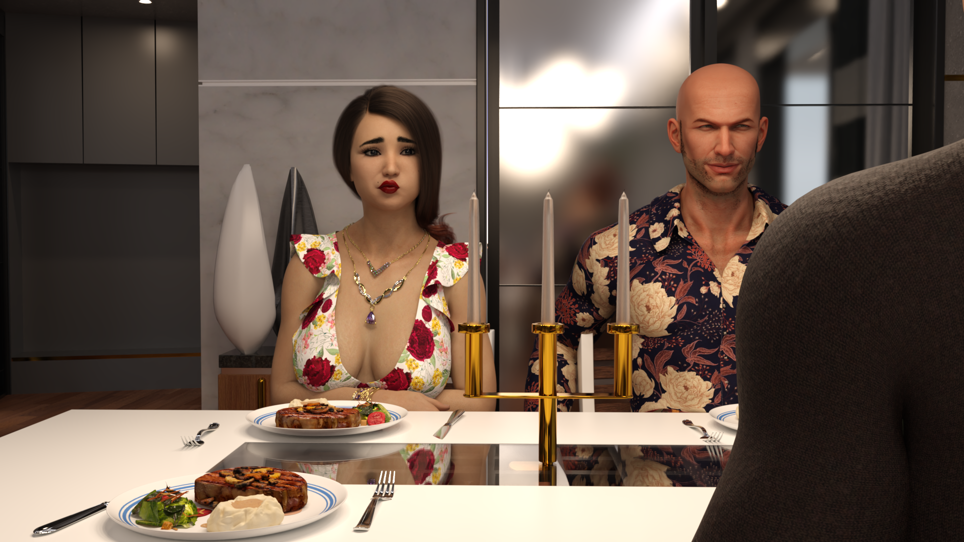 [欧美SLG汉化冻泰]看布见地奥哈纳 Unseen Ohana [v0.15][霜端1.21G/FM/OD]-第4张-游戏-飞雪ACG