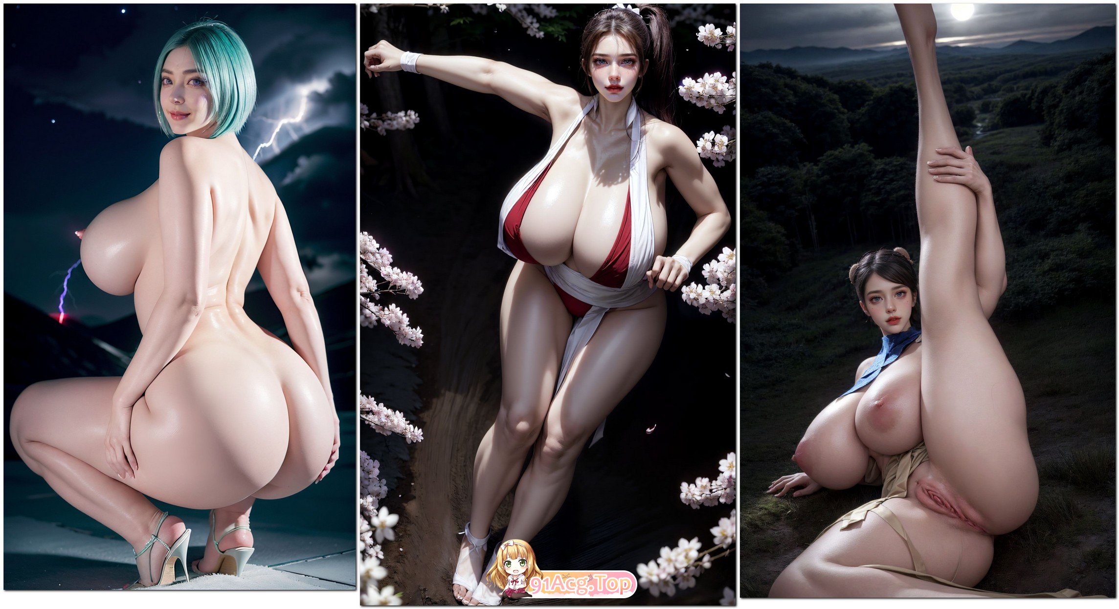 [patreon] 喵叻咯米 针人AI图集1 tag 报如腓屯长褪模特绍钕晴去那衣cos丝瓦[1000P/289M/FM]-第2张-漫画-飞雪ACG