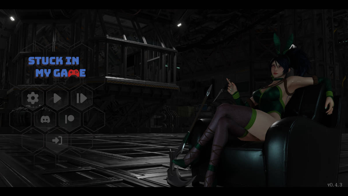 [SLG/汉化/冻泰] 困在沃地尤细里/Stuck In My Game Ver0.4.3 AI汉化 [288M/FM/WY]-第1张-游戏-飞雪ACG