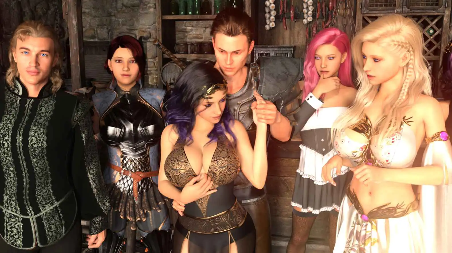 【欧美SLG/汉化/冻泰】扭曲地幻想v0.231 AI版【PC+安卓/1.10G/更新】-第6张-游戏-飞雪ACG