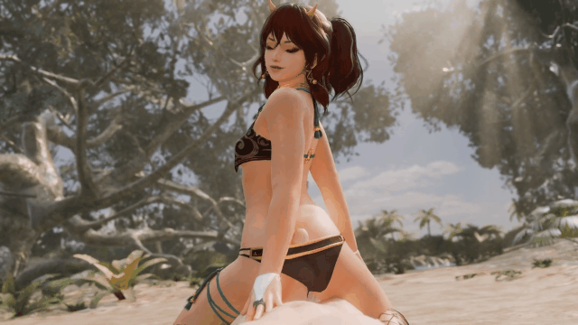 [3D动画/LazyProcrast] 5月新作 死或生Kanna 小恶魔美少女沙滩激情榨精性交-第7张-动漫-飞雪ACG