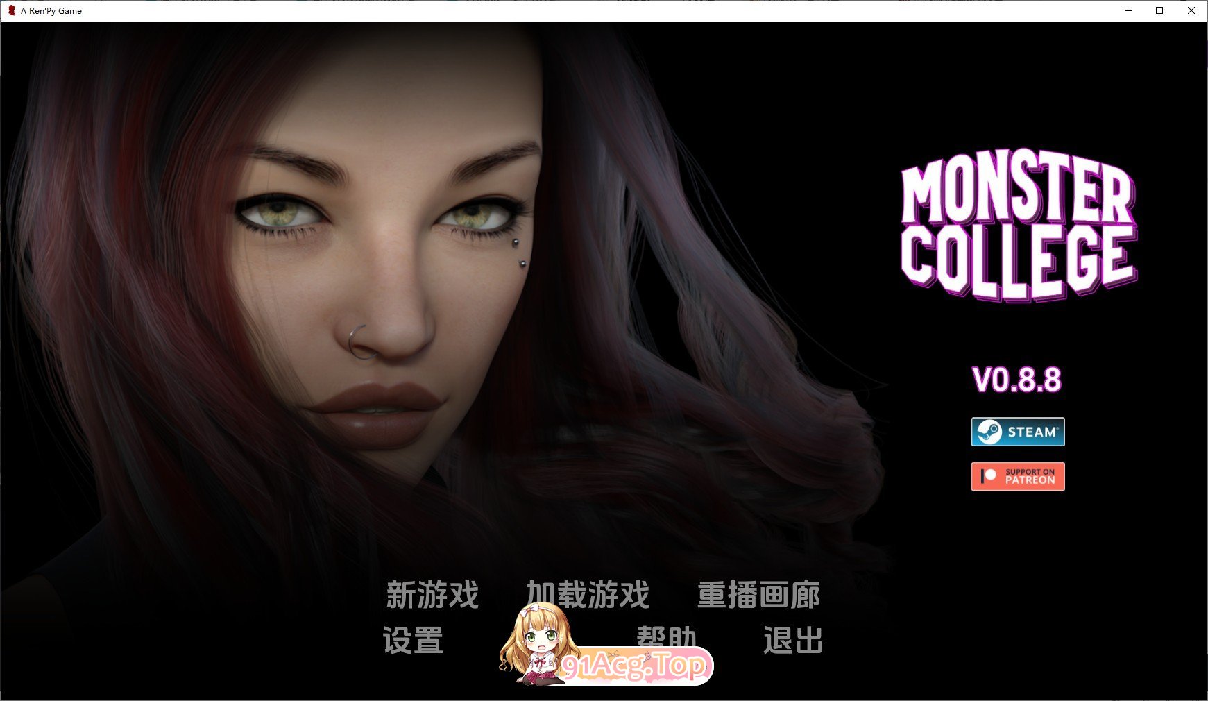 [欧美SLG/汉化/冻泰]怪勿学院V0.8.8 汉化版[PC+安卓][FM/5.8G/百度]-第1张-游戏-飞雪ACG