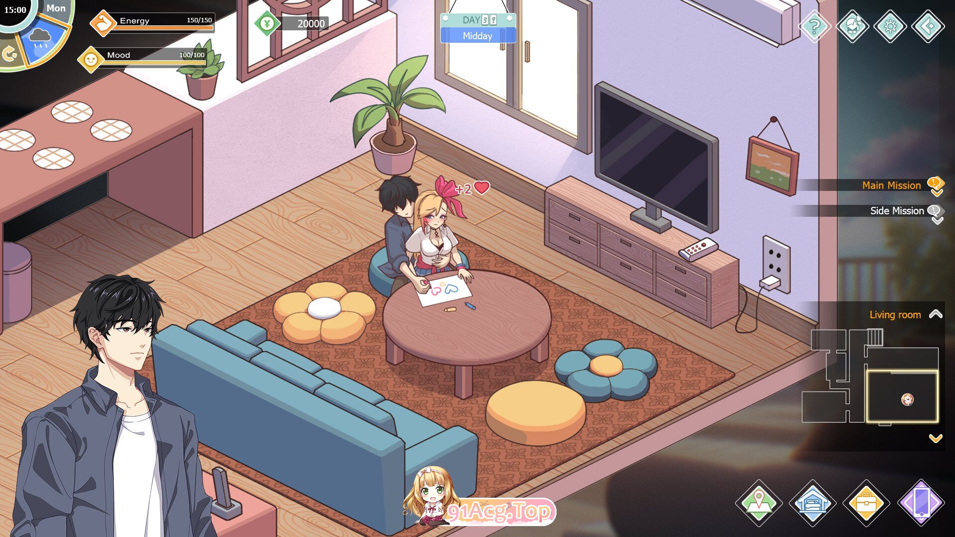 [养成互动SLG/中文/动态]爱与生活：幸福学生V2.1.0 官方中文正式步兵版[大更新/春节更新][FM/6G/百度]-第17张-游戏-飞雪ACG