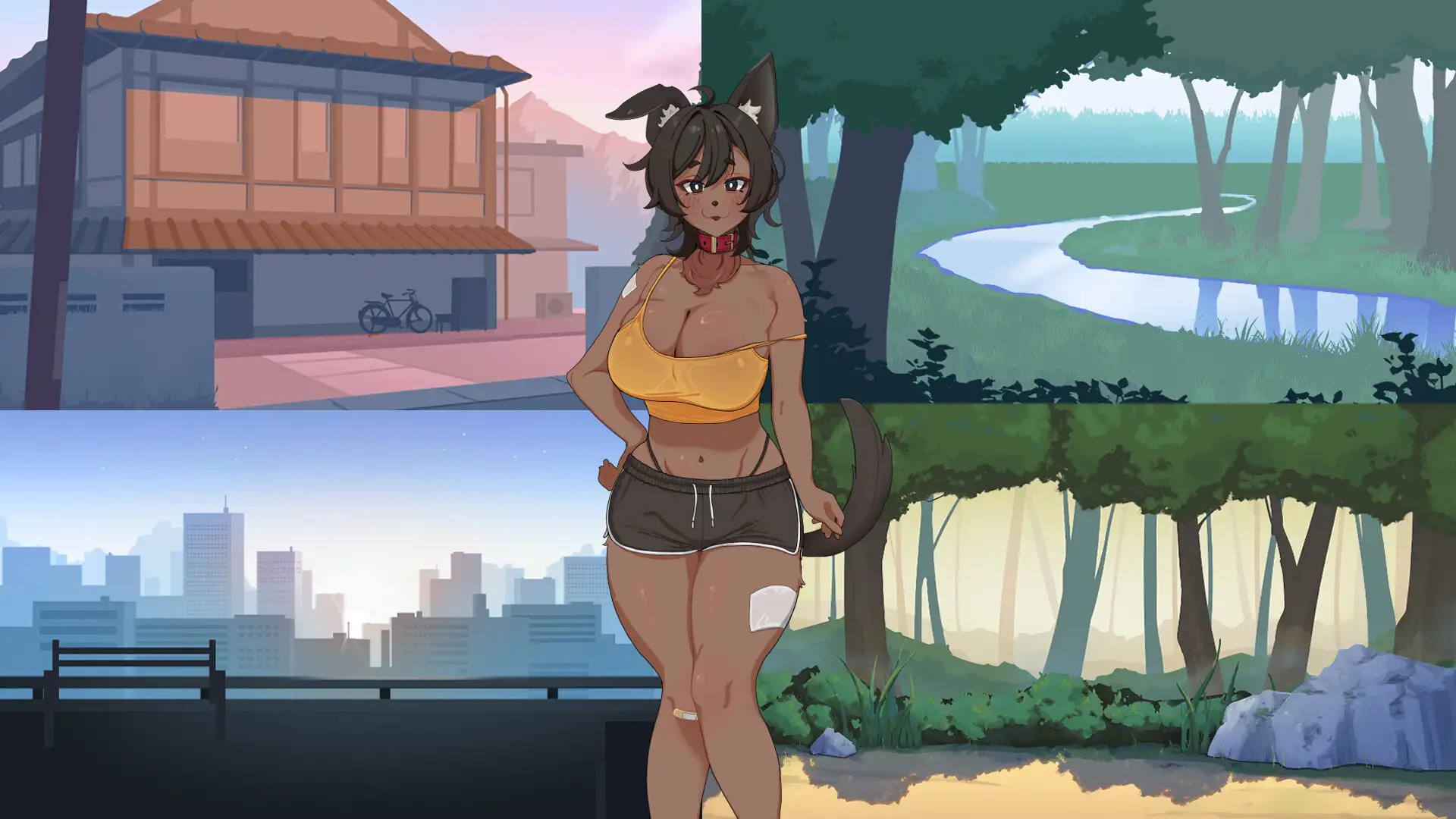 [SLG/动态/官中] 田舎で謎のお姉さんとエッチ三昧!! ～童貞ショタと犬系獣人のお話～ [百度/670M]-第3张-游戏-飞雪ACG