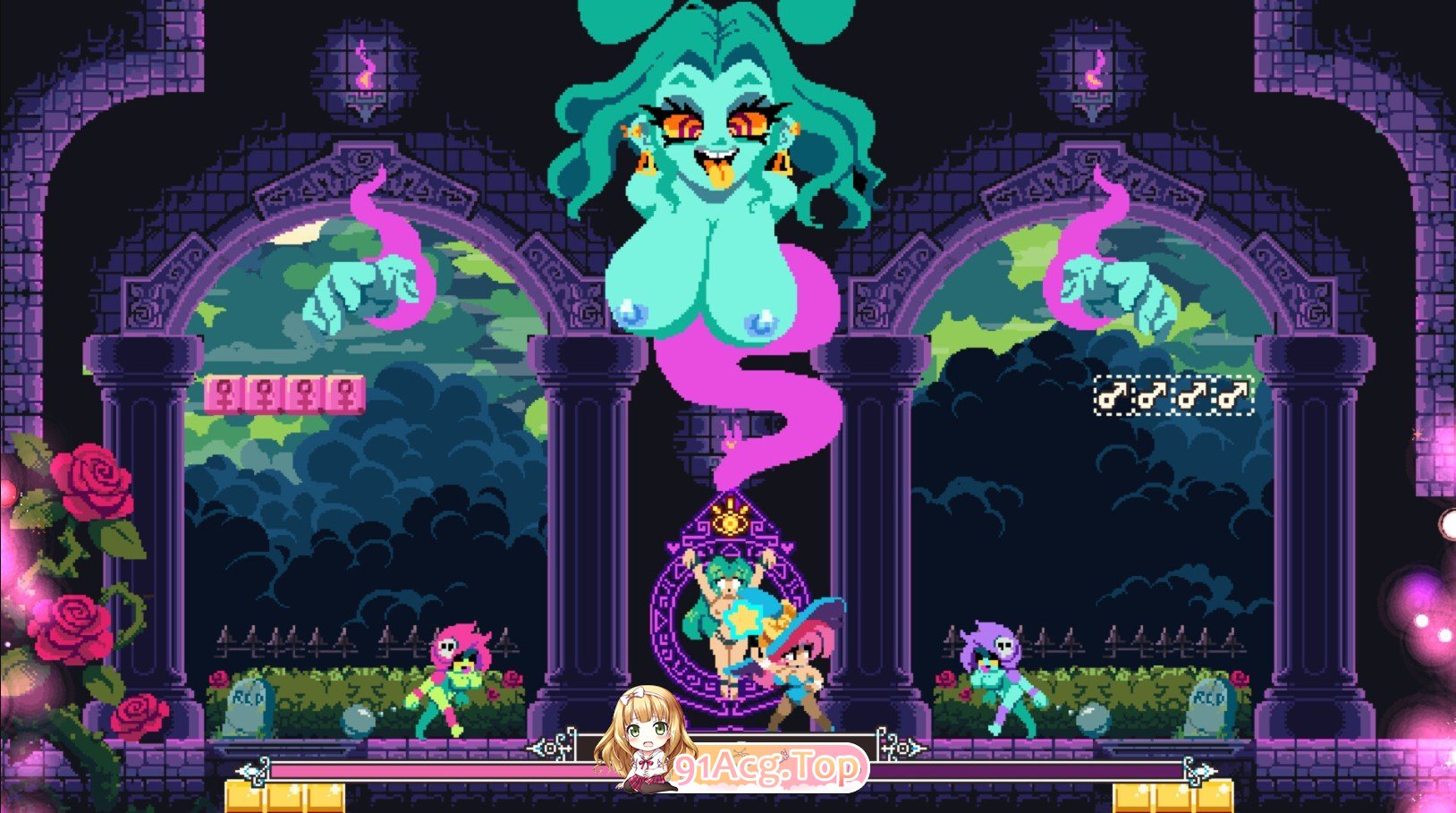 [像素ACT/忠闻/冻泰]翻转钕巫-进止姓碍巫术V1.5 官方忠闻版[更新][FM/3.2G/百度]-第14张-游戏-飞雪ACG