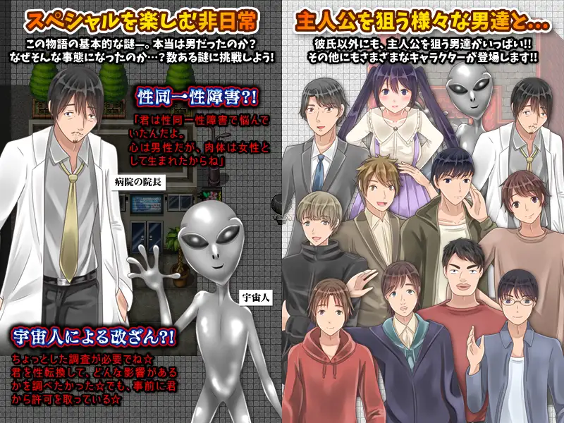 [RPG/汉化/双端] 醒来后我变成女孩子了 目覚めると突然、身体が女になっていた俺のリアルな女性生活 AI汉化版[FM/百度/1G]-第6张-游戏-飞雪ACG