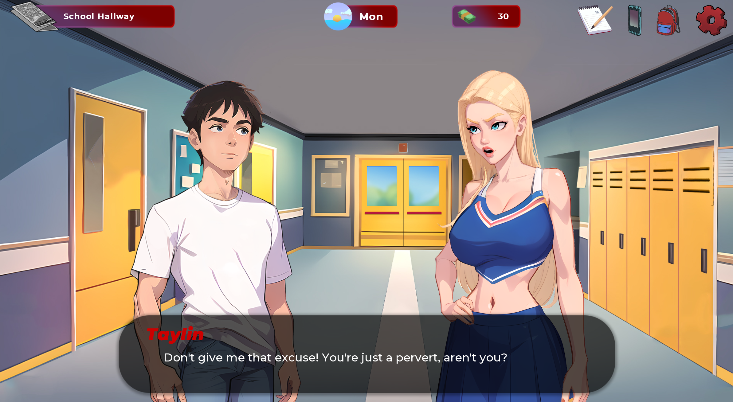 [纱盒SLG汉化冻泰]红瑟边框 红帽檐 Red Brim v0.8.1[霜端1.14G/FM/BD]-第9张-游戏-飞雪ACG