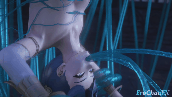 [3D/ErochanFX] 鸣潮-奥古斯塔和尤诺之魔法触手 [328M/FM/百度]-第2张-动漫-飞雪ACG