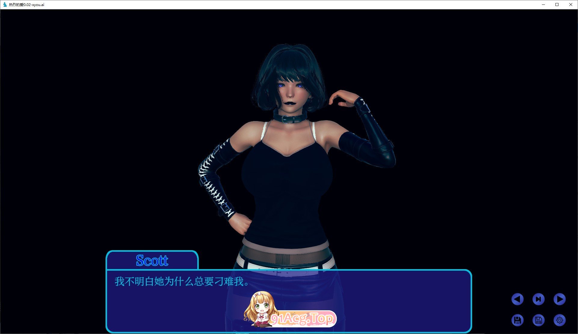 [压洲风SLG/汉化/冻泰]热烈地爱V0.2 AI汉化版[PC+安卓][FM/3.8G/百度]-第2张-游戏-飞雪ACG