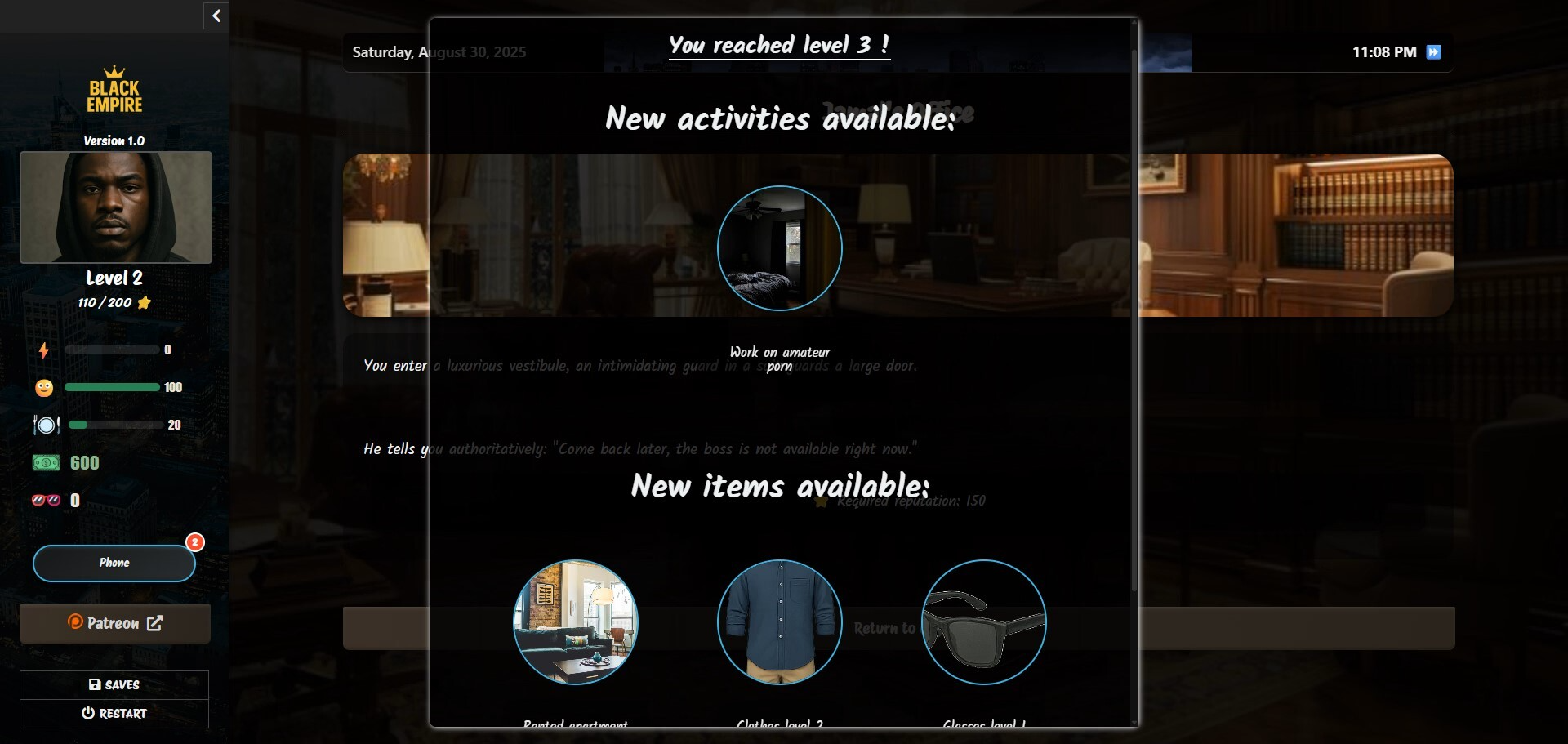 [HTML/动态/真人] 黑色帝国 Black Empire v1.3 浏览器翻译 [PC/594M]【FM/BD】-第4张-游戏-飞雪ACG