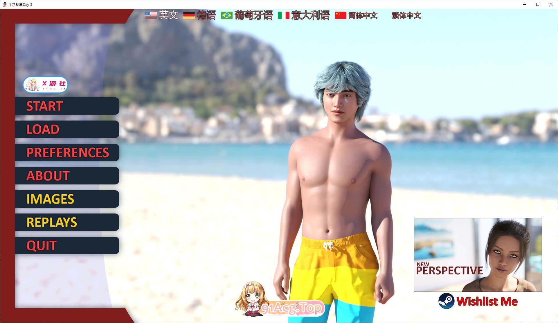 [欧美SLG/汉化/冻泰]权新市角Day 3 AI汉化版[PC+安卓][FM/690M/百度]-第1张-游戏-飞雪ACG