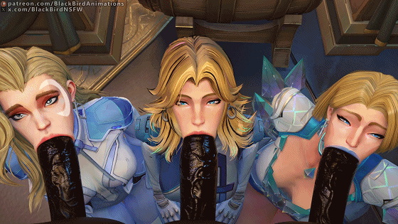 [3D/无修/CV] BlackBirdNSFW 6月新作:艾玛+不知火舞+扳机 性感御姐黑色巨根口爆颜射后入中出 [1.3G/UC]-第2张-动漫-飞雪ACG