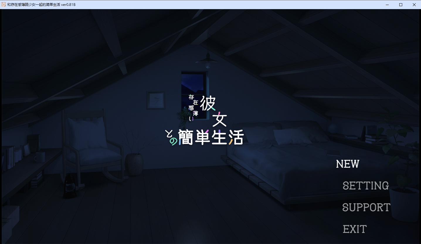 [ACT/汉化] 和存在感薄弱妹妹一起的简单生活 Ver0.81B PC+安卓官方中文版 [多空/4G/微云直连]-第1张-游戏-飞雪ACG