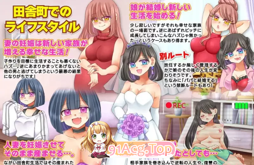 DL8月新作[探索RPG/NTR/PC]无法悠闲的邻里NTR生活V1.0 AI汉化 [1+1G][迅雷/OD]-第1张-游戏-飞雪ACG