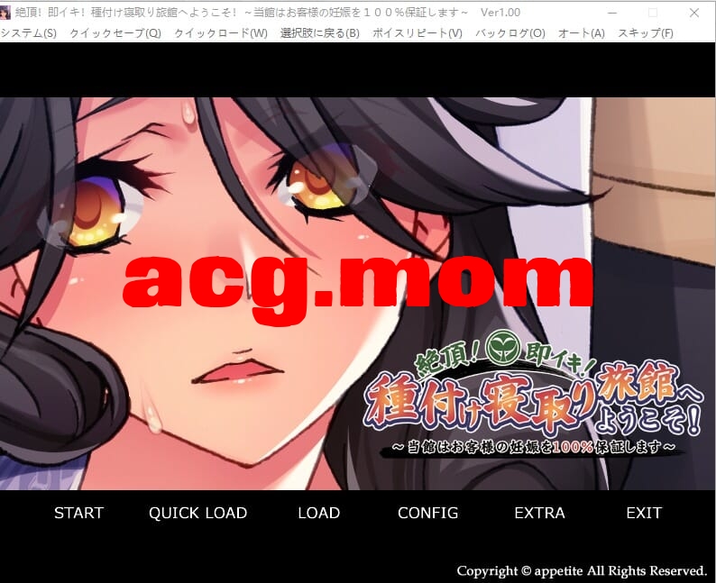 A2986[ADV汉化]绝顶欢迎来到播种夺妻旅馆~本馆保证客人100%怀孕~AI汉化版+存档[500M/飞猫云转百度云]-第1张-游戏-飞雪ACG