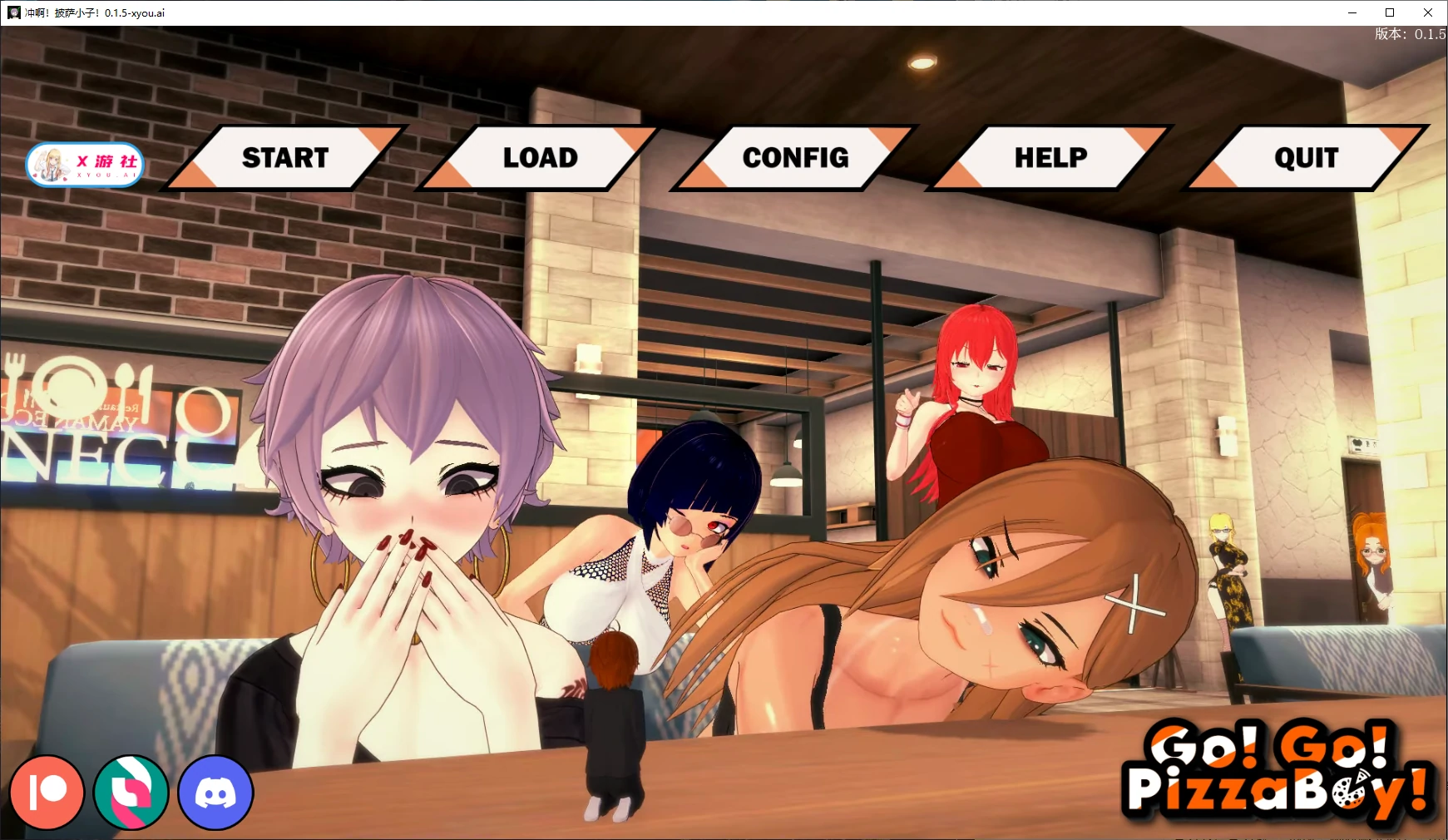 【曰系SLG/AI汉化/3D】冲啊！披萨晓紫！0.1.5 AI汉化版【PC+安卓/2.7G】-第1张-游戏-飞雪ACG