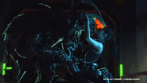 [3D/无修/CV] The Nest 6月新作：艾达王+克莱尔 性感女神异种侵犯中出 [600M/FM/百度]-第5张-动漫-飞雪ACG