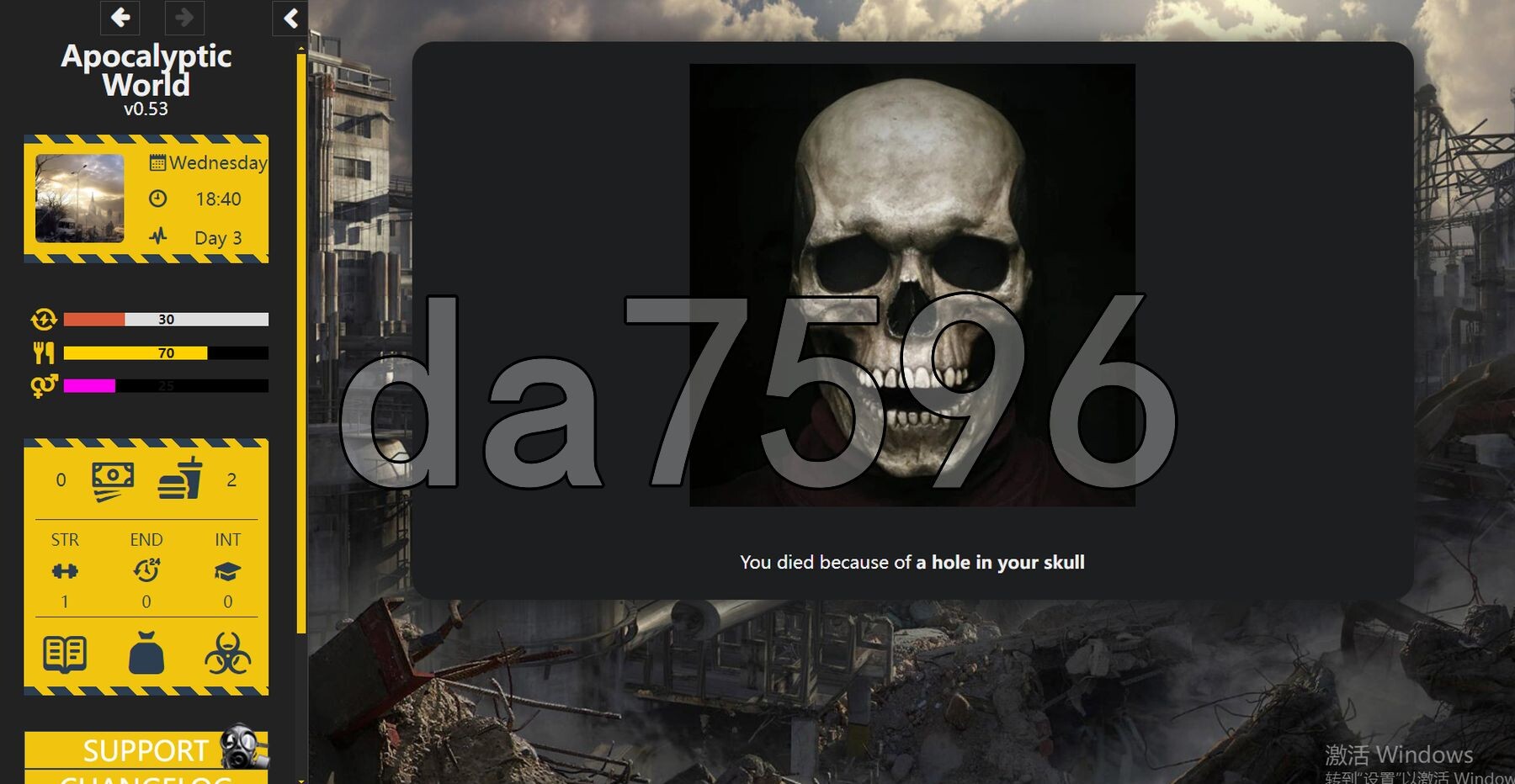 [欧美HTML/针仁/冻泰/更新] 末曰世界 Apocalyptic World V0.53赞住版 浏览器转忠闻+权冻画MOD整合 [5.90G/转百度]-第24张-游戏-飞雪ACG