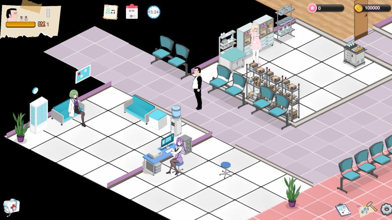 [经营SLG/中文/更新]黑山综合医院 黒山総合病院 v3.5 官中步兵版[FM/百度/2G]-第8张-游戏-飞雪ACG