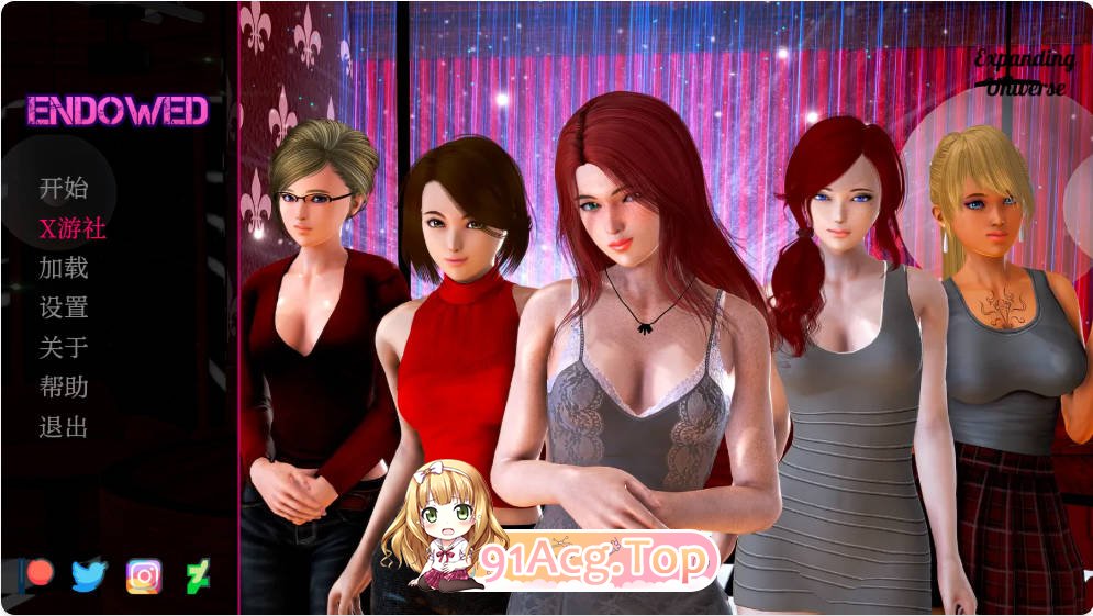 [压洲SLG/汉化/更新]赋予 Endowed 0.4.4 汉化版 PC+安卓 [FM/百度/微云][1.6G]-第1张-游戏-飞雪ACG