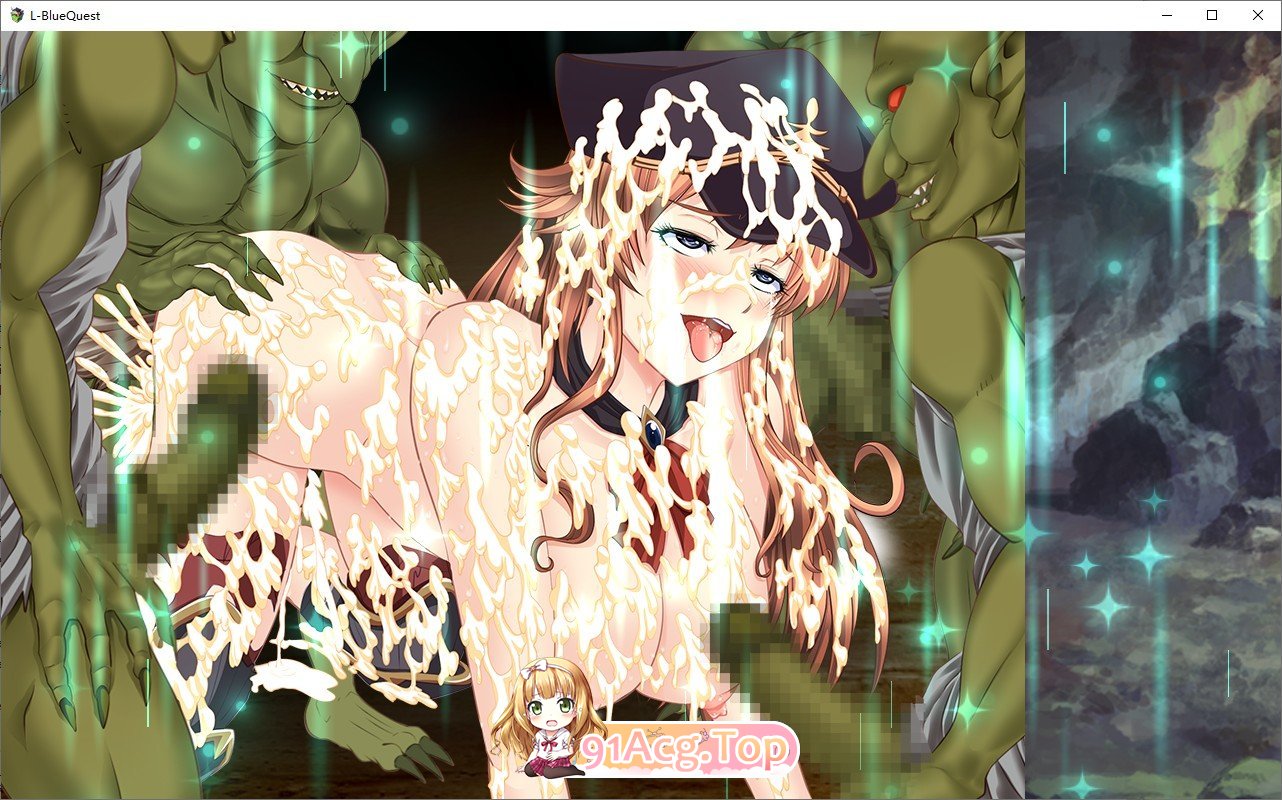 [RPG/汉化]L-BlueQuest V1.49 卦载AI汉化版+存档[新汉化][FM/3.1G/百度]-第9张-游戏-飞雪ACG