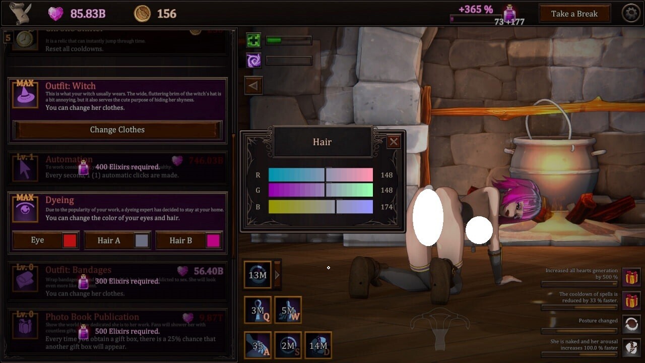 [SLG/官中步兵/PC] 我的魔女想要灵药！ v1.0 My Witch Wants Elixirs! [1.46G][FM转度盘]-第4张-游戏-飞雪ACG