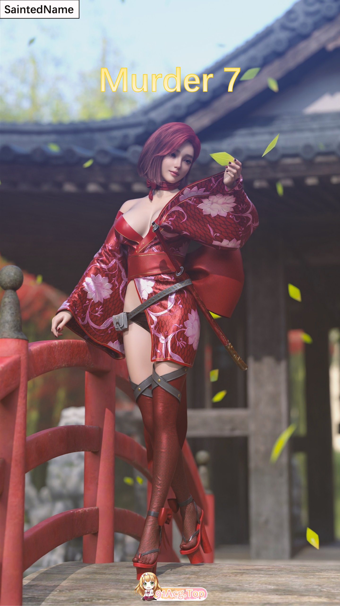 [3D][saintedname]murder 谋纱 1-7 [948P/1.18G/FM/百度]-第1张-漫画-飞雪ACG