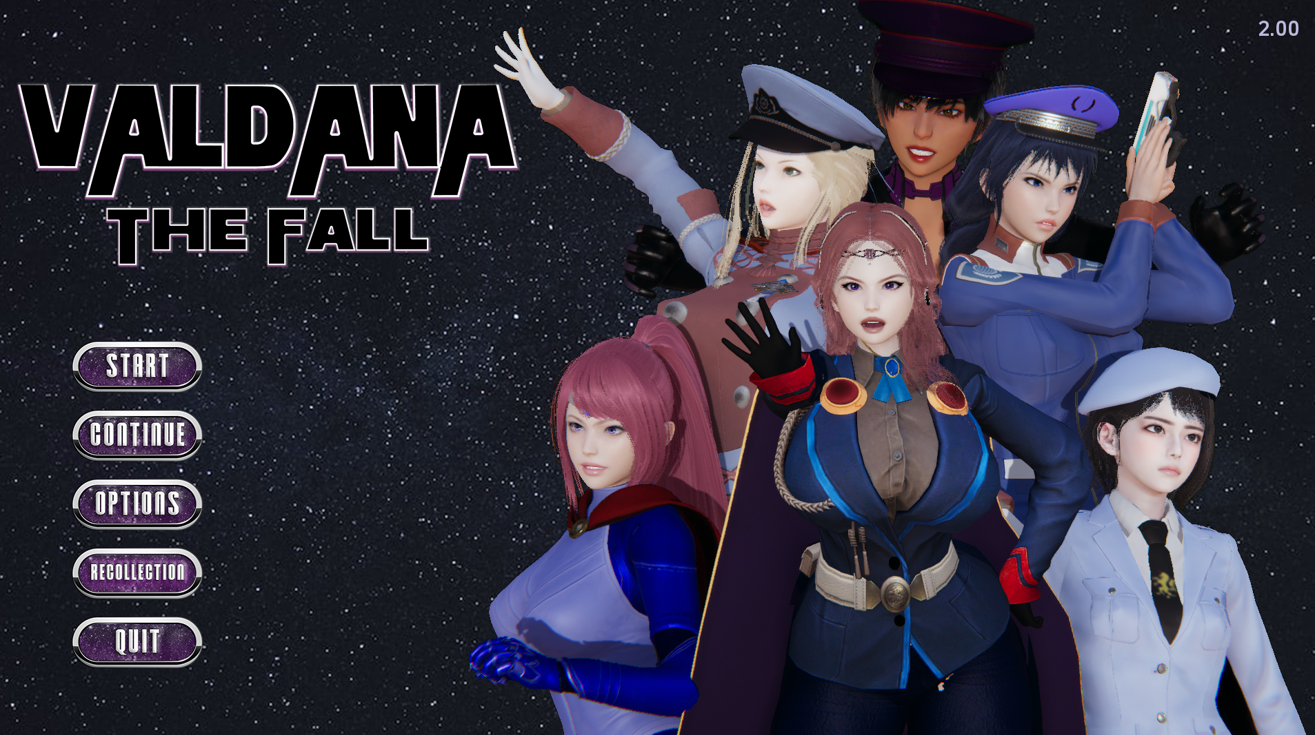 [欧美SLG汉化冻泰]瓦尔达娜：惰落 Valdana The Fall [v2.00][霜端3.17G/FM/OD]-第2张-游戏-飞雪ACG