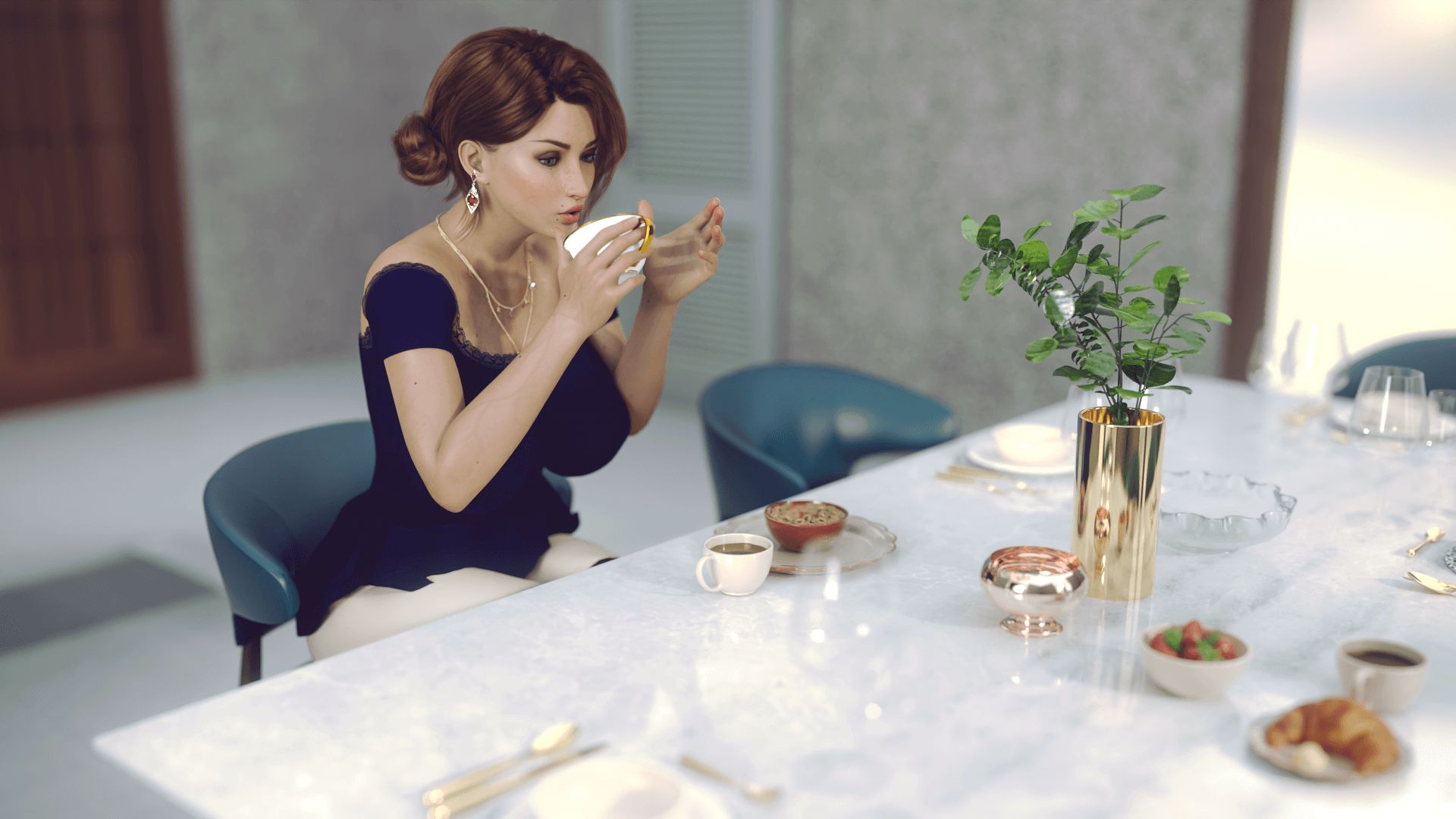 [人妻SLG/汉化/动态] 娜塔莎淘气妻子 Natasha Naughty Wife V0.50 AI汉化版[PC+安卓][FM/百度/2.8G]-第7张-游戏-飞雪ACG