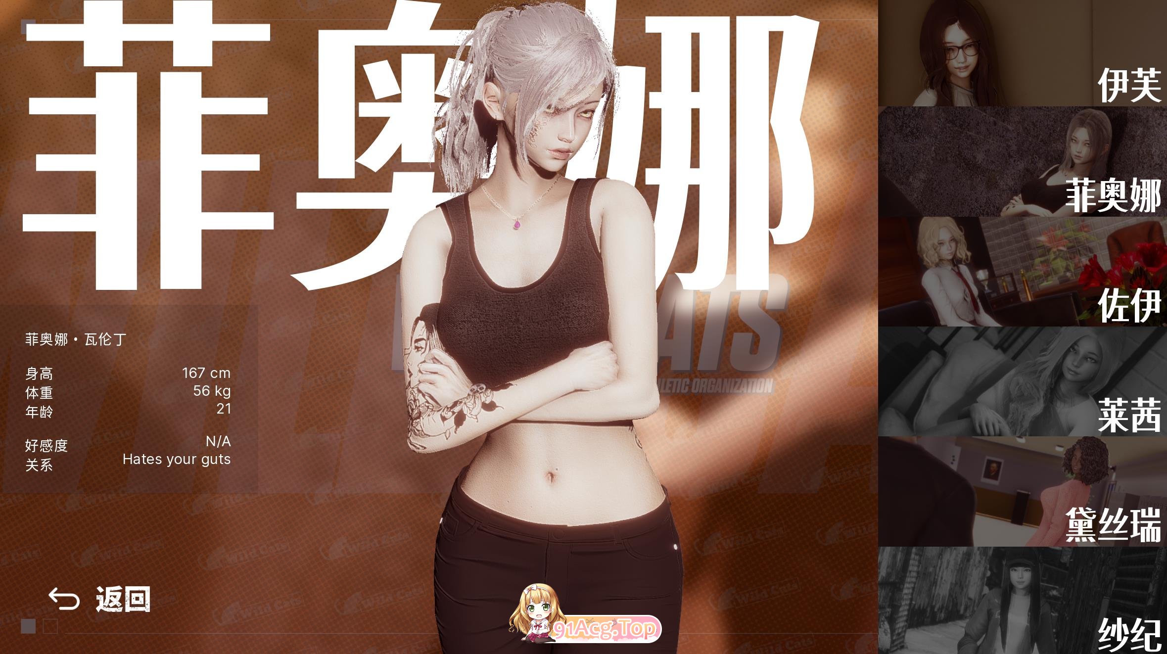 [压洲风SLG/忠闻/冻泰] 野猫 Wild Cats v0.2 官方忠闻坐弊版+话廊权凯 [新坐][FM/2.6G/百度OD]-第3张-游戏-飞雪ACG