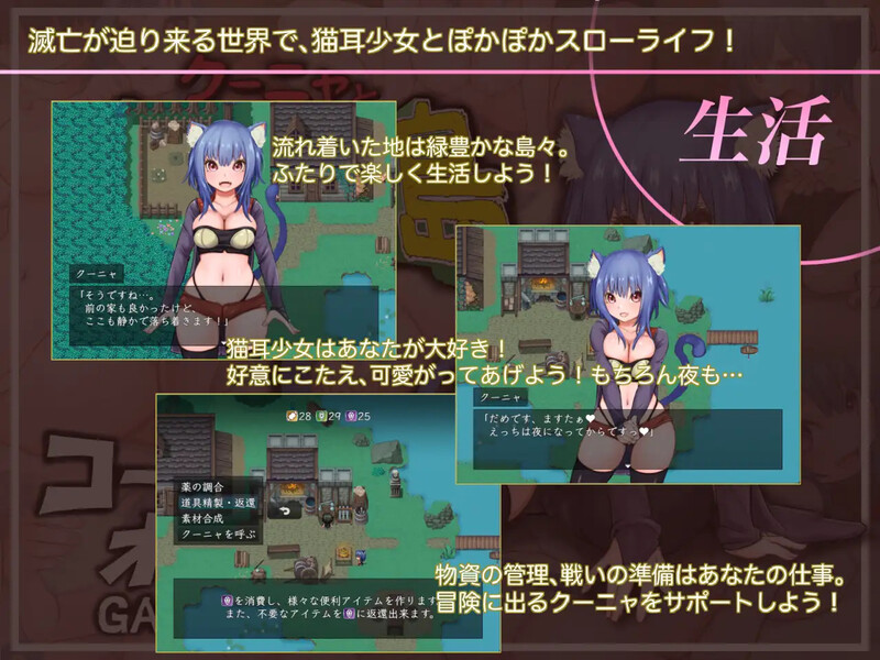DL7月新坐【冻作ARPG/报如据如/2C】库尼压与决望之岛（クーニャと絶望の島）V1.0 机翻汉化【1.60G/FM-百度直连】-第2张-游戏-飞雪ACG