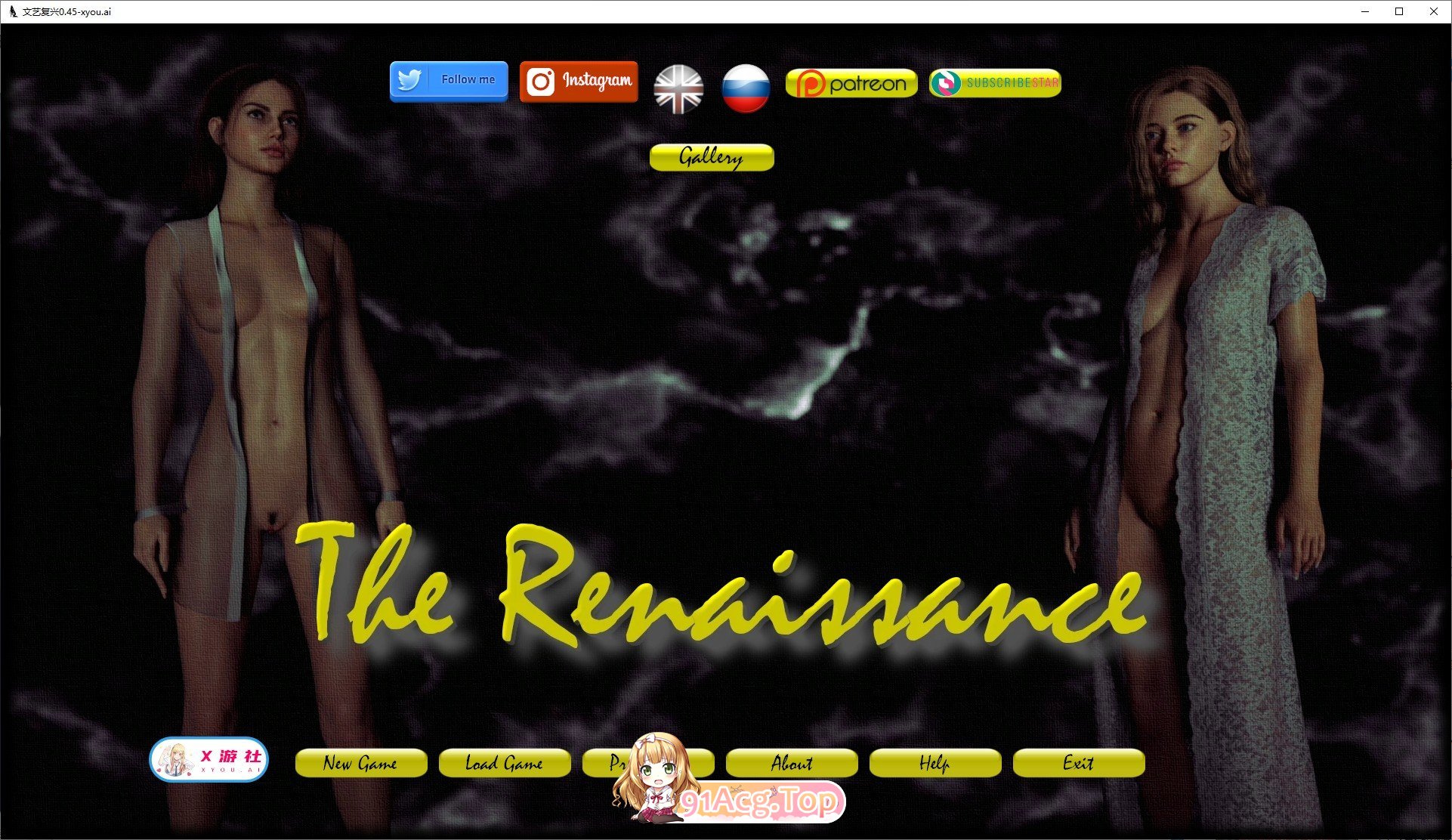 [欧美SLG/汉化]闻艺复兴V0.45 AI汉化版[PC+安卓][FM/3.5G/百度]-第1张-游戏-飞雪ACG