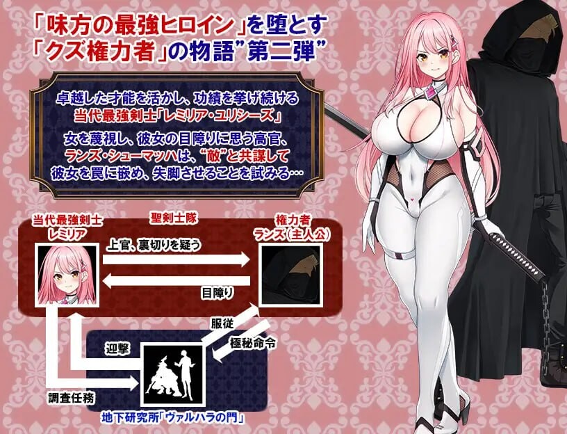 [RPG汉化PC调叫]闪红战姬蕾米莉压～亲实剑圣地银狱「厚遗证」 閃紅戦姫レミリア～剣聖を蝕む银獄の「後遺证」～ [FM/BD 741M]-第2张-游戏-飞雪ACG